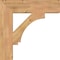 Ekena Millwork Imperial Block Smooth Bracket, Western Red Cedar, 5 1/2"W x 26"D x 26"H BKT06X26X26IMP05SWR - alternate 4